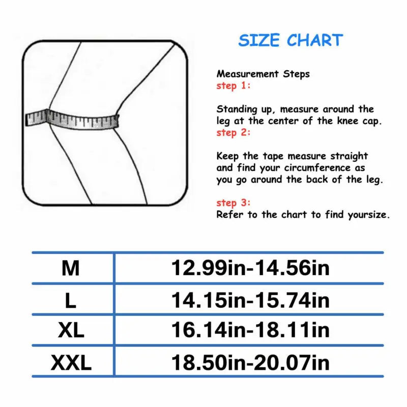 Adjustable Hinged Knee Patella Support Brace Sleeve